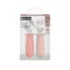 couverts bébé inox 6m+ Suavinex rose