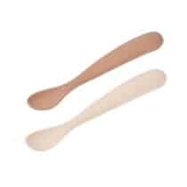 cuillères bébé silicone Beaba avec étui