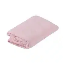 drap housse bébé 70x140 rose poudré Domiva