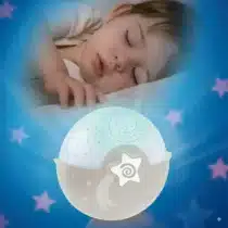 lumière apaisante projecteur bébé Infantino gris