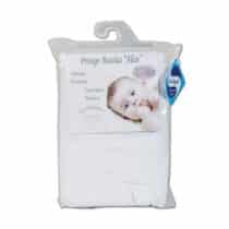 protège matelas bébé 60x120 blanc Les Chatounets