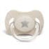 Suavinex sucette attache silicone 6-18 mois gris