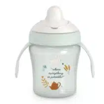 tasse apprentissage bébé Suavinex Wonderland 6 mois bleu