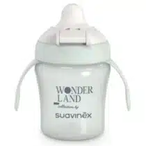 tasse apprentissage bébé Suavinex Wonderland 6 mois bleu