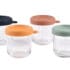 Beaba lot 4 portions conservation verre 250ml