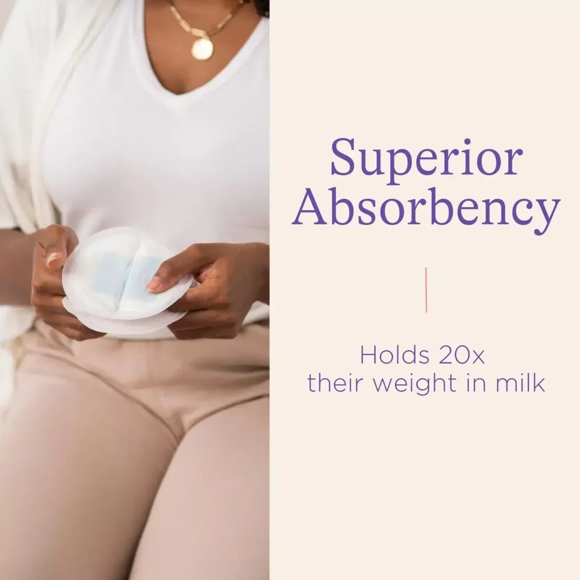 Coussinets d’allaitement Lansinoh Blue Lock 100 unités (3) bebemaman