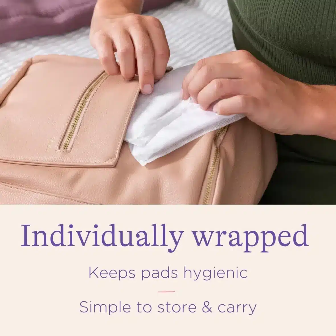 Coussinets d’allaitement Lansinoh Blue Lock 100 unités (4) bebemaman