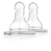 Dr. Brown's Pack de 2 Tétines Col large L1 0m+