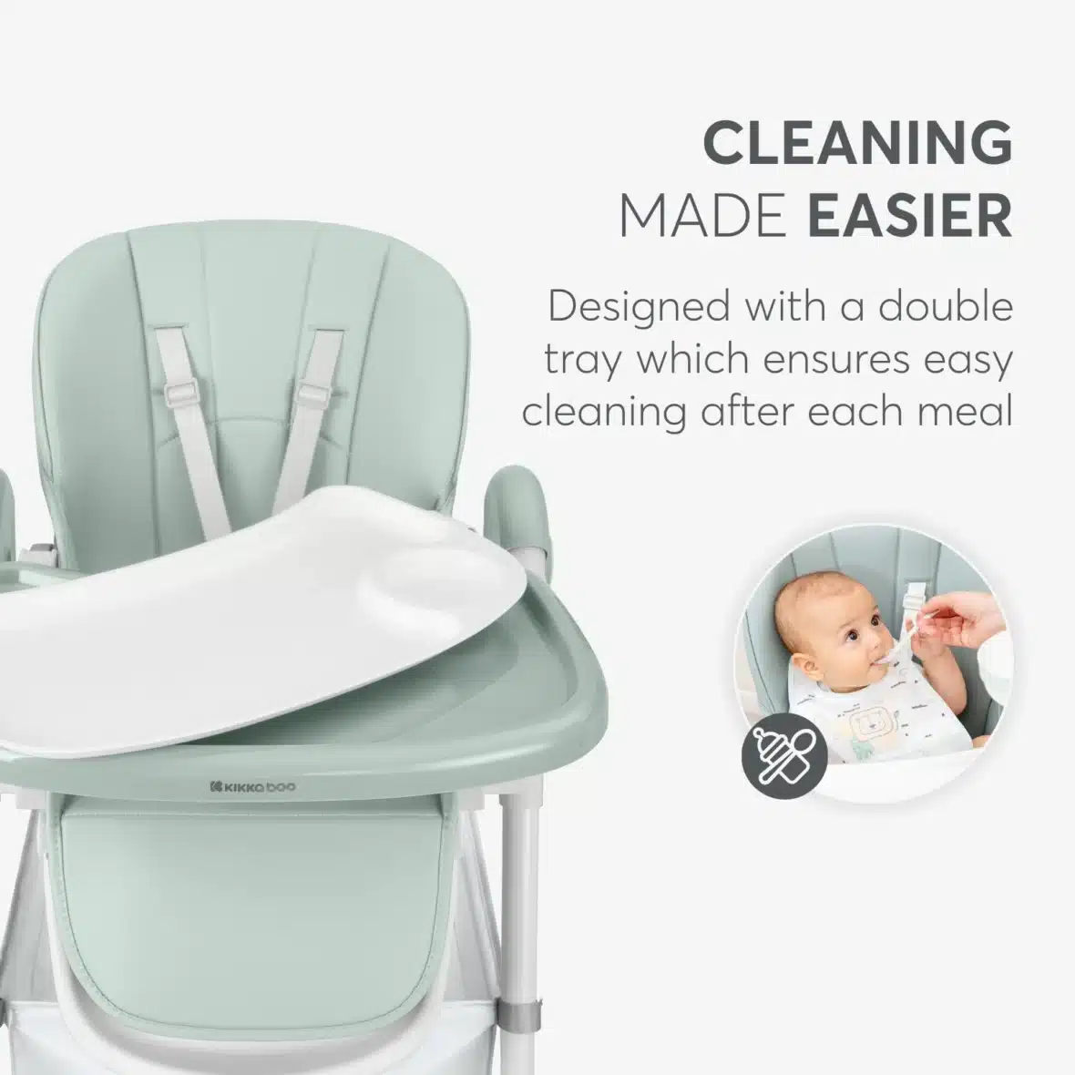 Kikkaboo Chaise haute Spicy (11) bebemaman