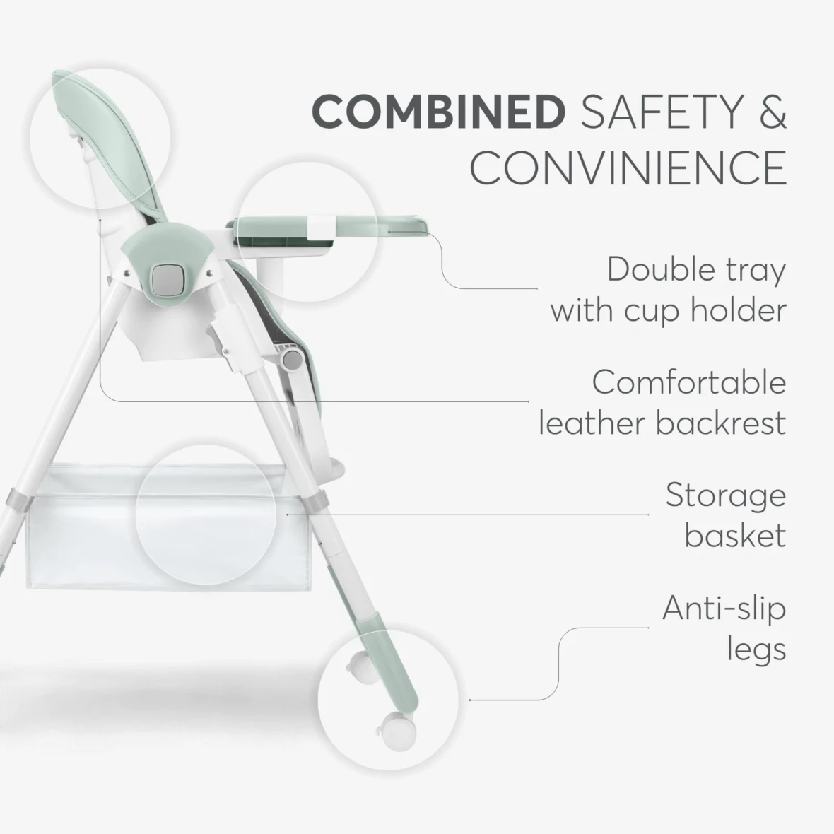 Kikkaboo Chaise haute Spicy (12) bebemaman