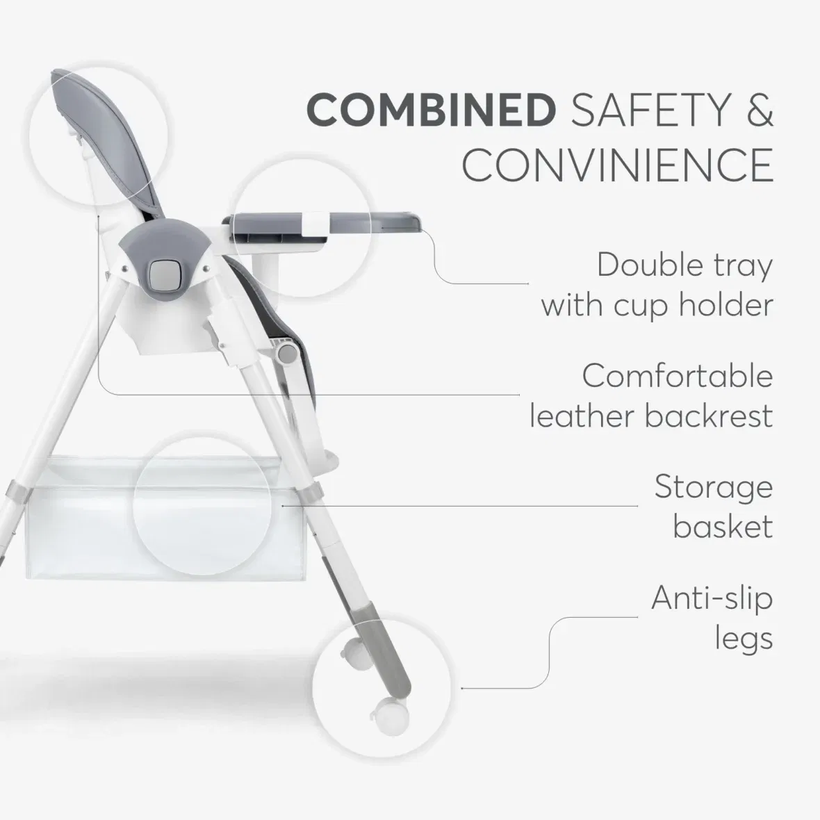 Kikkaboo Chaise haute Spicy (18) bebemaman