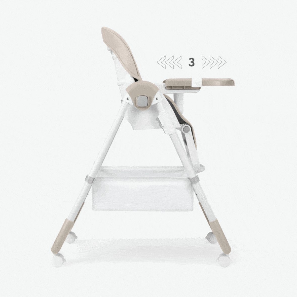 Kikkaboo Chaise haute Spicy (2) bebemaman