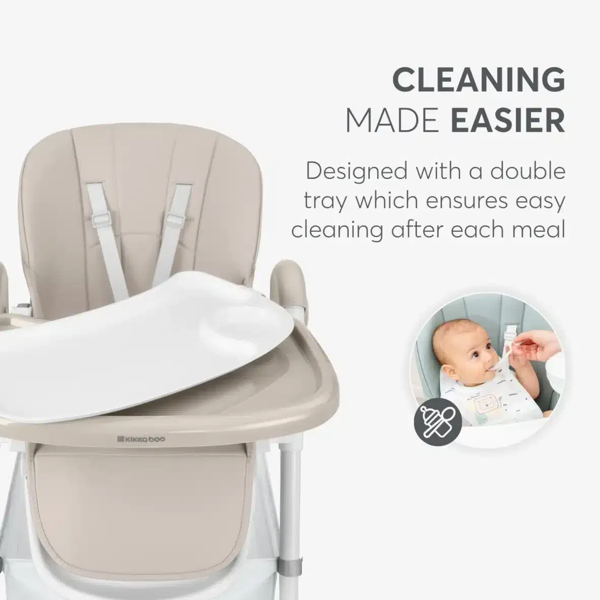 Kikkaboo Chaise haute Spicy (6) bebemaman