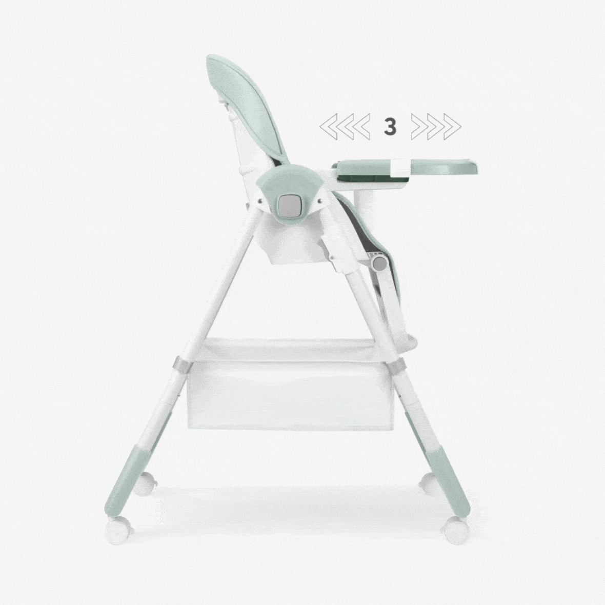 Kikkaboo Chaise haute Spicy (9) bebemaman