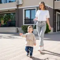 Kikkaboo Harnais de marche Ours Gris bébé