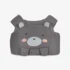 Kikkaboo Harnais de marche Ours Gris bébé