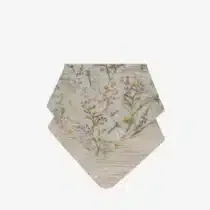 Kikkaboo Lot de 2 bavoirs en mousseline -1- bebemaman