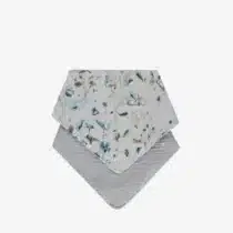 Kikkaboo Lot de 2 bavoirs en mousseline