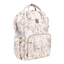 Kikkaboo Sac à Langer Siena Luxe Beige Secret Garden élégant