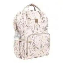 Kikkaboo Sac à Langer Siena Luxe Beige Secret Garden élégant
