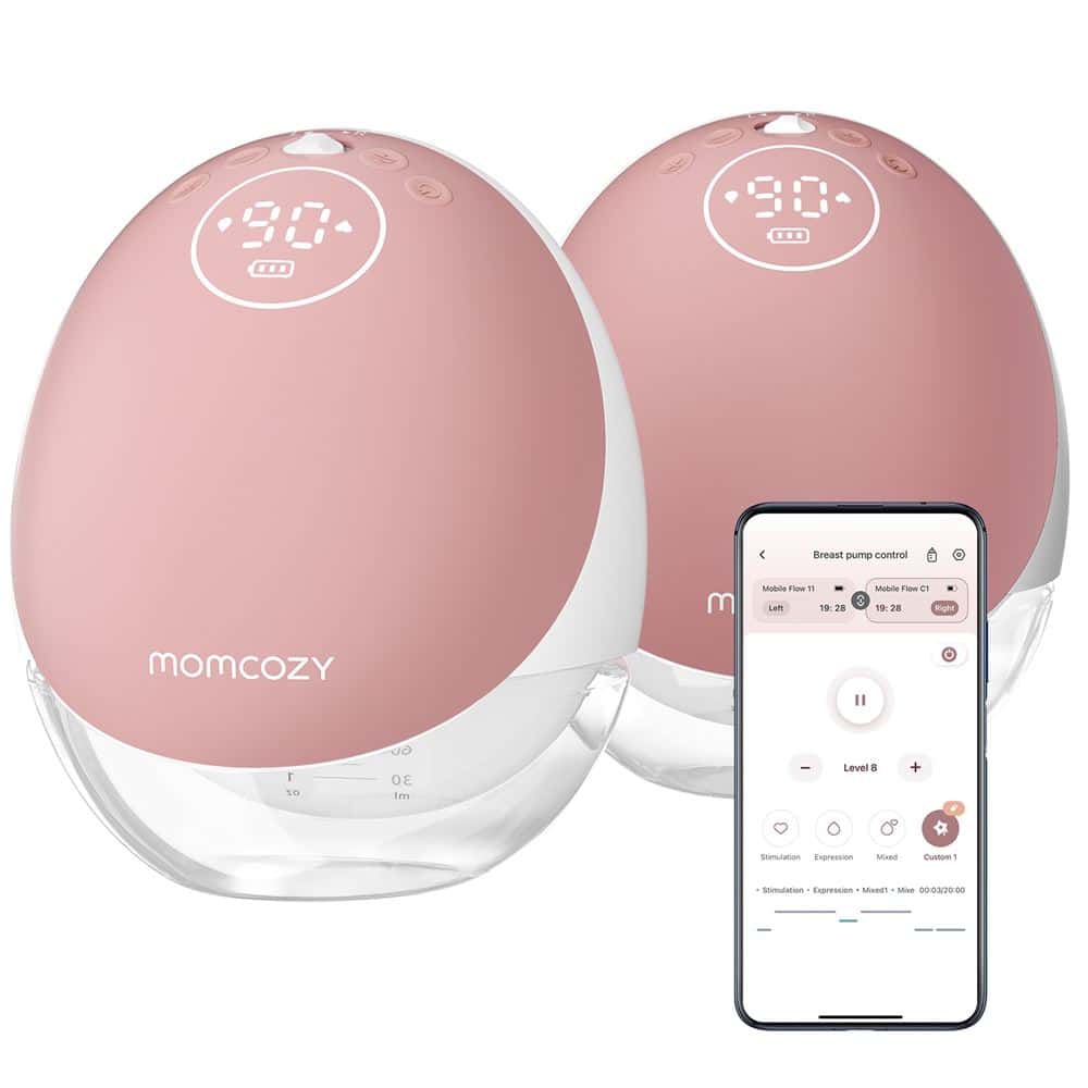Momcozy Mobile Flow Tire-lait Double mains libres M9