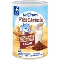 Naturnes P’tite Céréale Cacao aux céréales complètes dès 6 mois