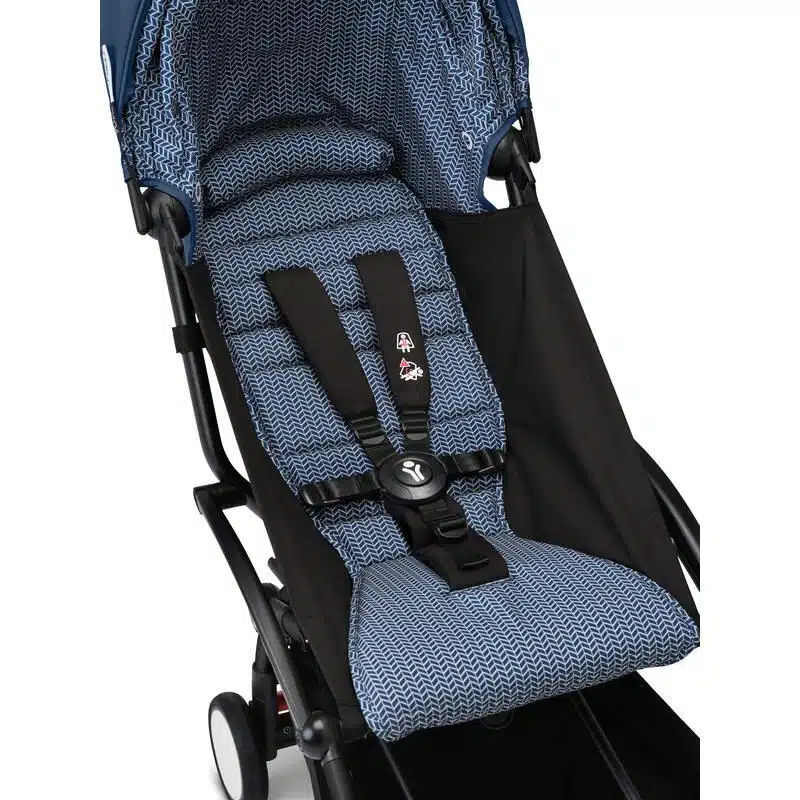 Stokke Poussette YOYO³ Pack 6m+ Air France Bleu Cadre Noir -3- bebemaman