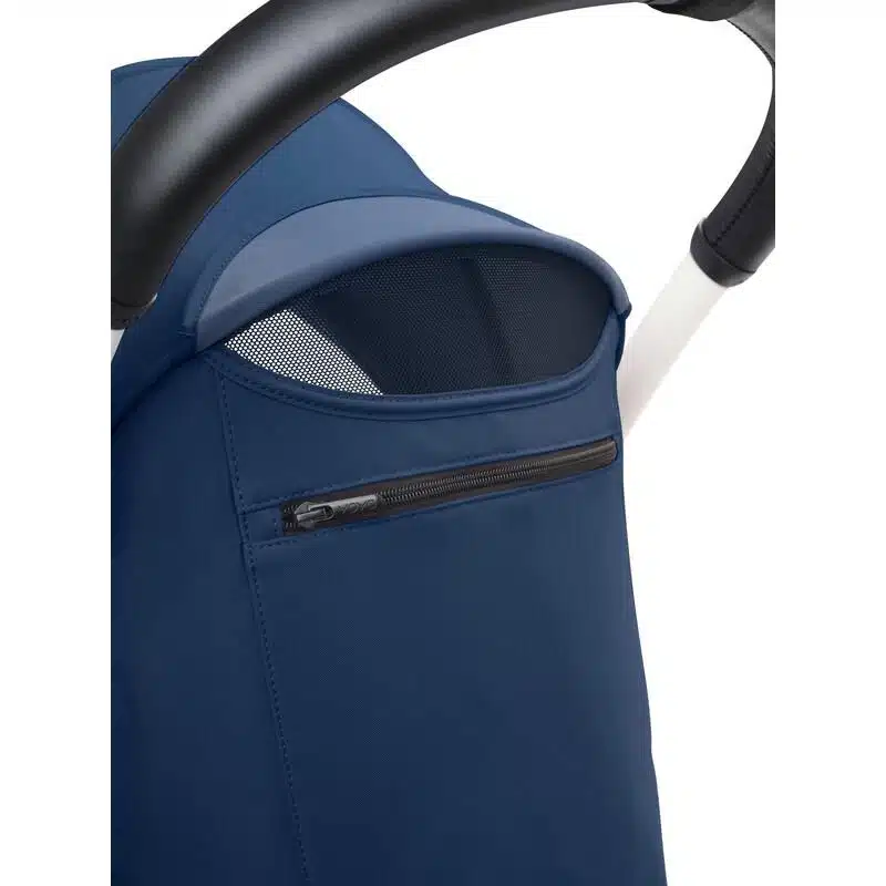 Stokke Poussette YOYO³ Pack 6m+ Air France Bleu Cadre Noir -6- bebemaman