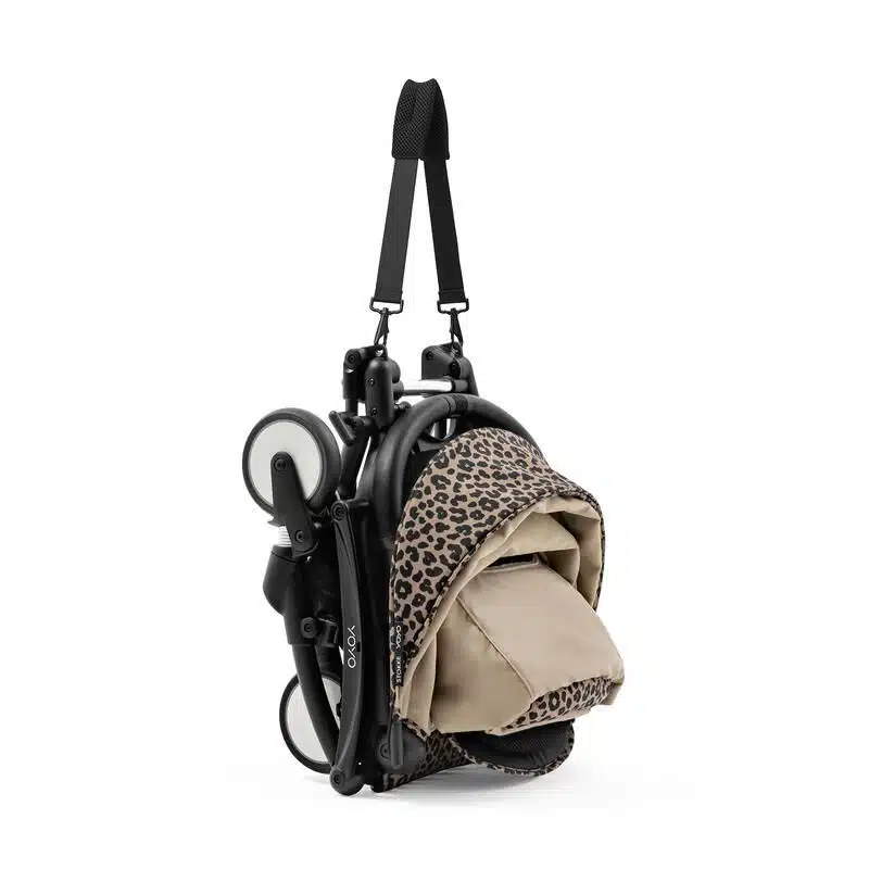 Stokke Poussette YOYO³ Pack 6m+ Léopard Cadre Noir (10) bebemaman