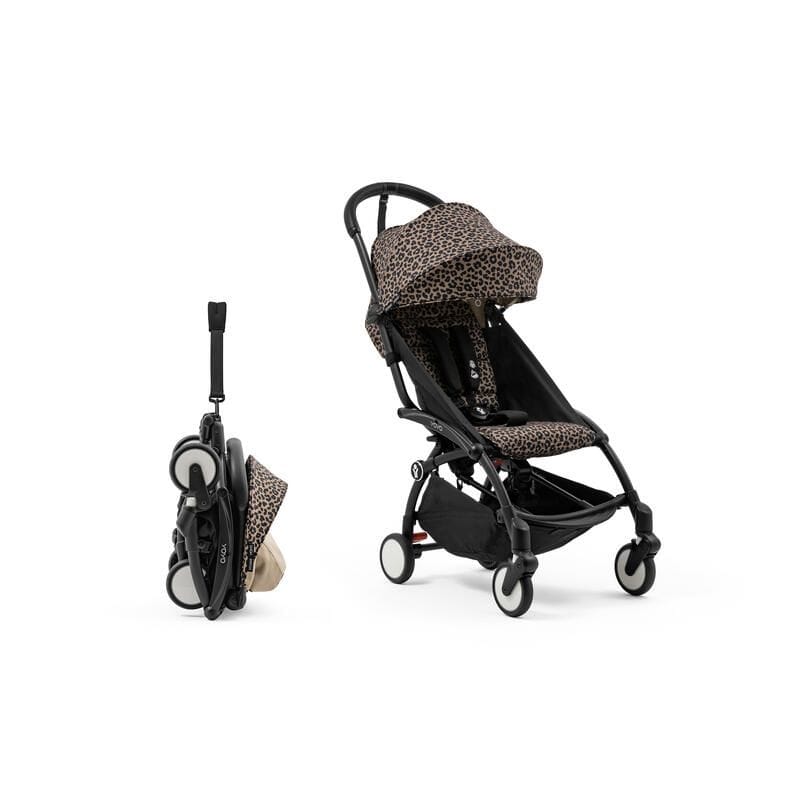 Stokke Poussette YOYO³ Pack 6m+ Léopard Cadre Noir (12) bebemaman