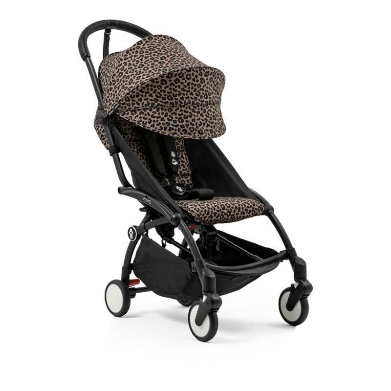 Stokke Poussette YOYO³ Pack 6m+ Léopard Cadre Noir (2) bebemaman