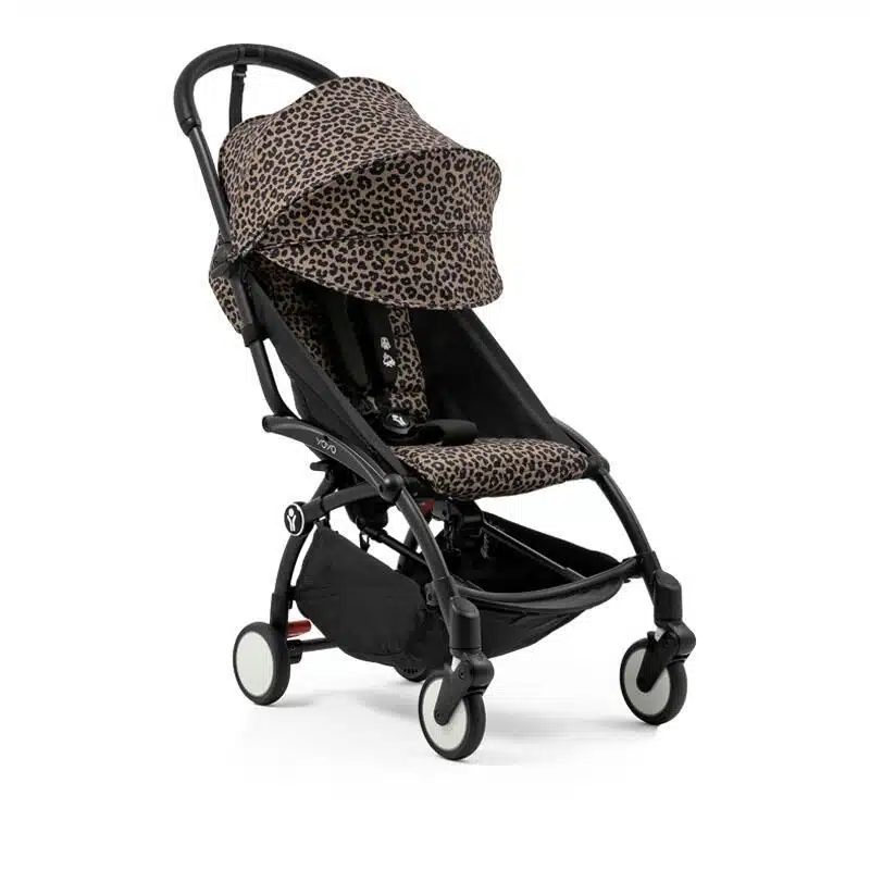 Stokke Poussette YOYO³ Pack 6m+ Léopard Cadre Noir (2) bebemaman