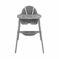 chaise haute Kikkaboo Jammy Gris 2 en 1
