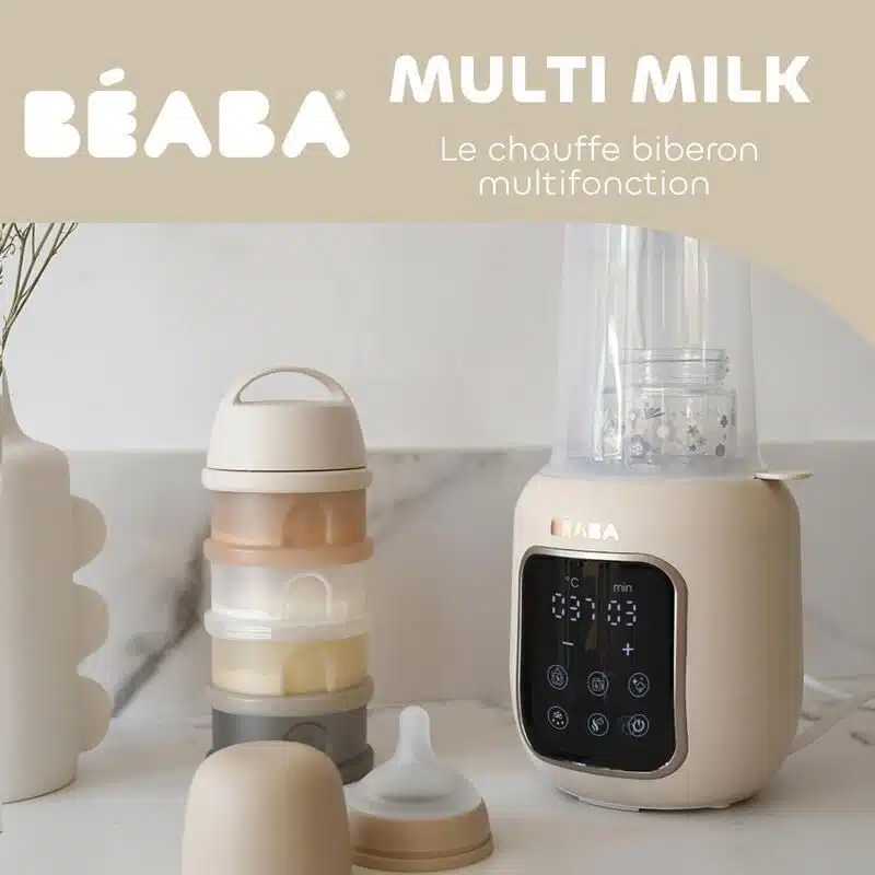 chauffe biberon Béaba Multi Milk Clay Earth (9) bebemaman