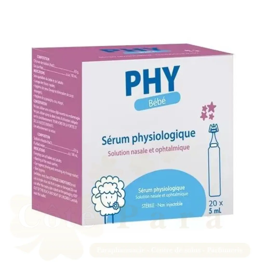 Gilbert Sérum physiologique 20x5ml