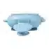 BBox brosse et éponge de bain bébé bleu