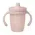 BBox gobelet à bec silicone bébé 6 mois rose