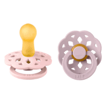 BIBS Lot de 2 Sucettes Boheme Blush Mauve