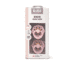 BIBS Lot de 2 Sucettes Boheme Blush Mauve