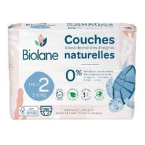 Biolane Couches Naturelles 28un Taille 2 3-6 Kg