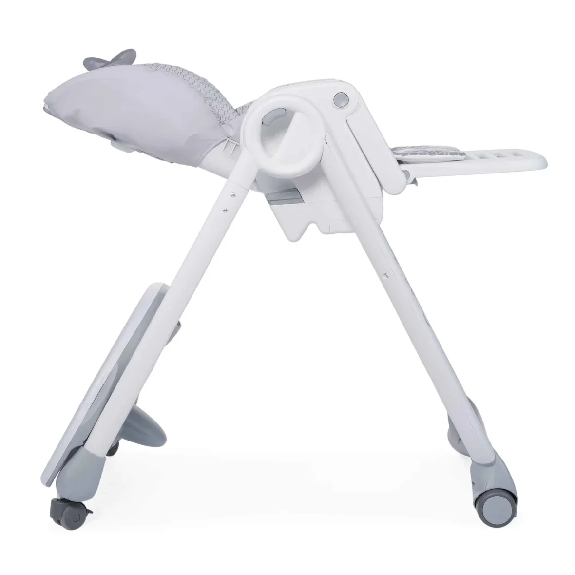 Chicco Chaise Polly 2 Start 4 roues Dots Gris -2- bebemaman