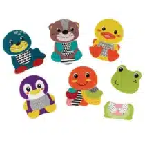 Infantino autocollants de bain bébé Mix & Match Pals 4m+