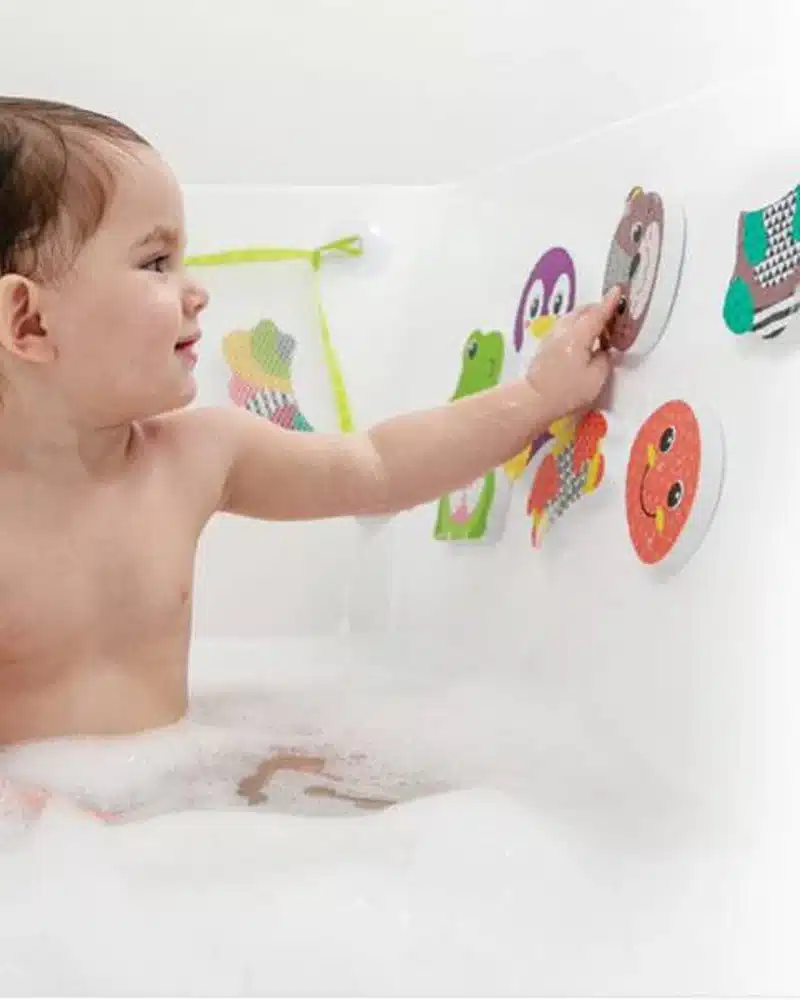 Infantino autocollants de bain bébé Mix & Match Pals 4m+ -5- bebemaman