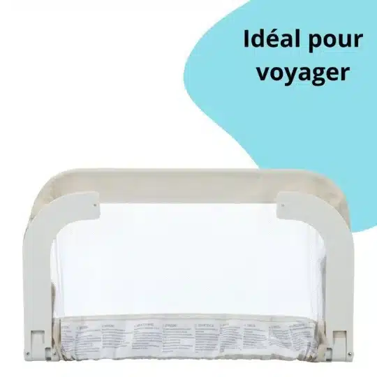 Safety 1st Barrière De Lit Portable 156cm Beige -3- bebemaman