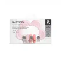Suavinex anneau de dentition ludique rose bébé 6 mois