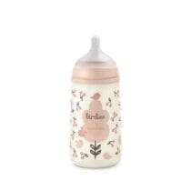 Suavinex biberon SX Pro Birdies 270ml 3m+ rose