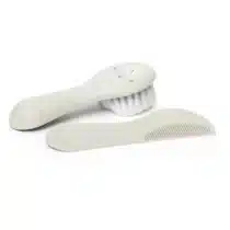 Suavinex set brosse et peigne Birdies beige pour bébé