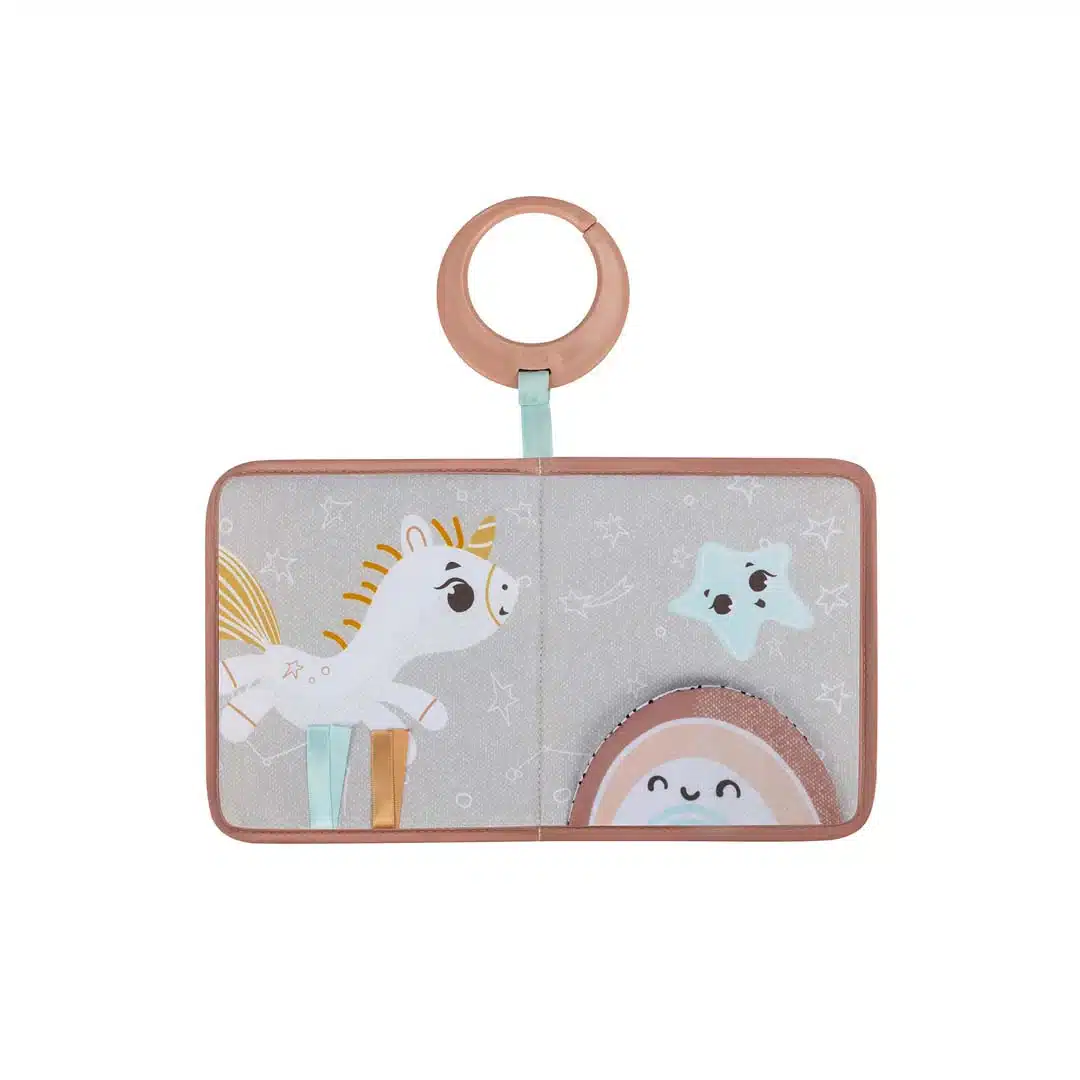 Tiny Love livre bébé licorne tout doux multicolore -1- bebemaman
