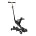 Trottinette évolutive Globber Go-Up Deluxe Lights Eco 360° Noir
