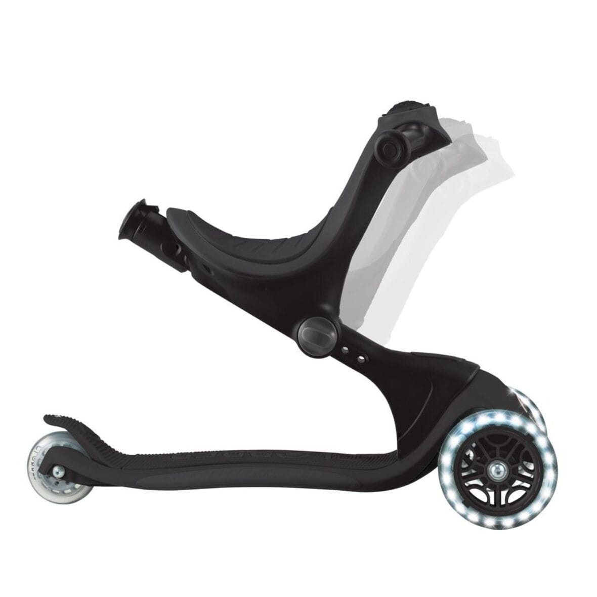 Trottinette évolutive Globber Go-Up Deluxe Lights Eco 360° Noir -7- bebemaman